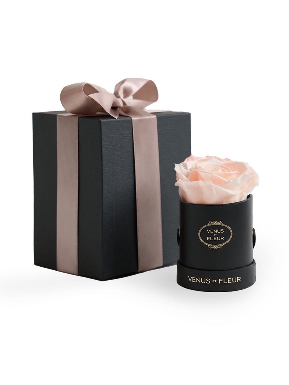 New Venus et Fleur Le Mini Round Forever Rose Arrangement (in box, no gift box)